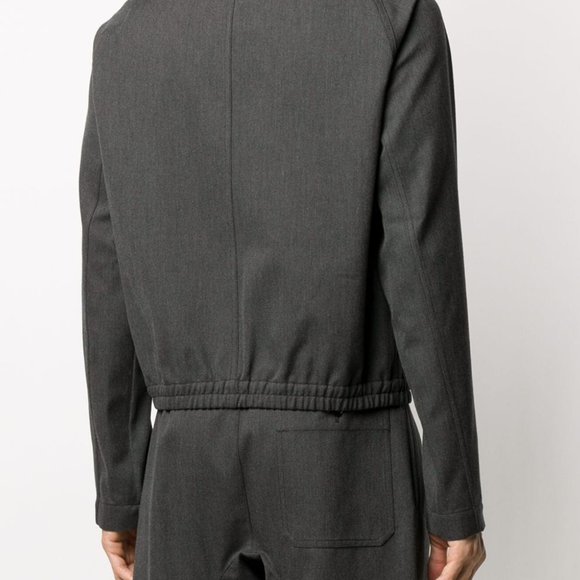 Lemaire pointed collar shirt jacket
